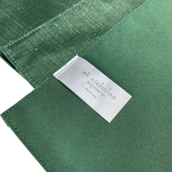 St. Nicholas Square Christmas Holiday Poinsettia Placemats Set Of 4 - Picture 3 of 5